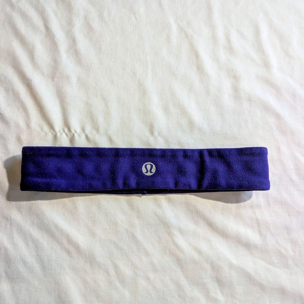 Lululemon Purple Logo Headband